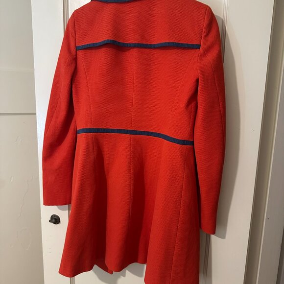 Karen Millen trench coat with contrast piping - size 2 - Picture 2 of 5